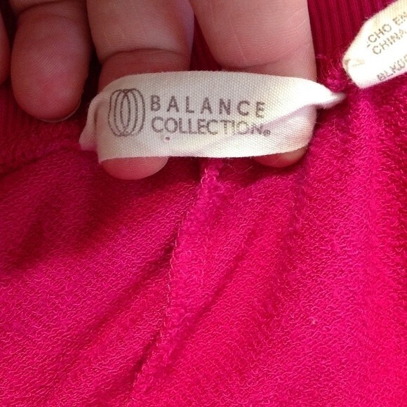 BALANCE COLLECTION Size Small Weekend Skirt Rhubarb Pink Drawstring Waistband - Picture 5 of 8